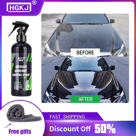 Car Nano Ceramic Coating Spray Crystal Polishing Liquid