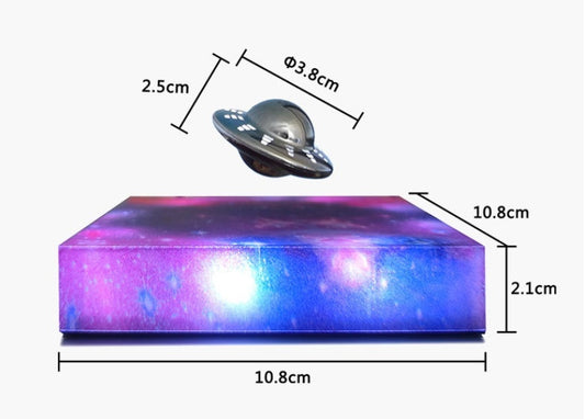 Levitating UFO Color Galaxy Lamp Magnetic Suspension UFO Star Light Creative Gift Decoration Home Decor