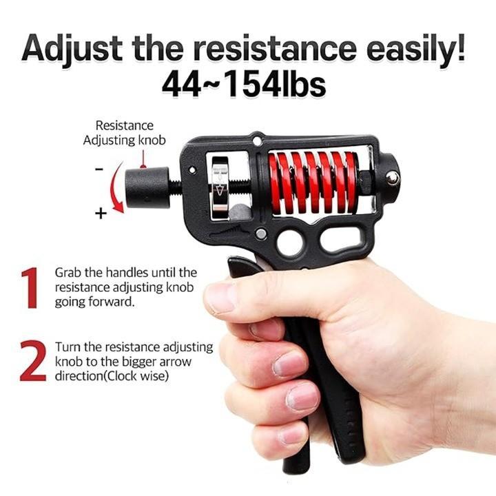 2024 New Hand Exerciser Grips For Strength Training, Wrist And Forearm Strengthener, Grip Strength For Man And Women Hand Grip Strength Trainer With Adjustable 44 To154lbs, Hand Squeezer Grip Strength