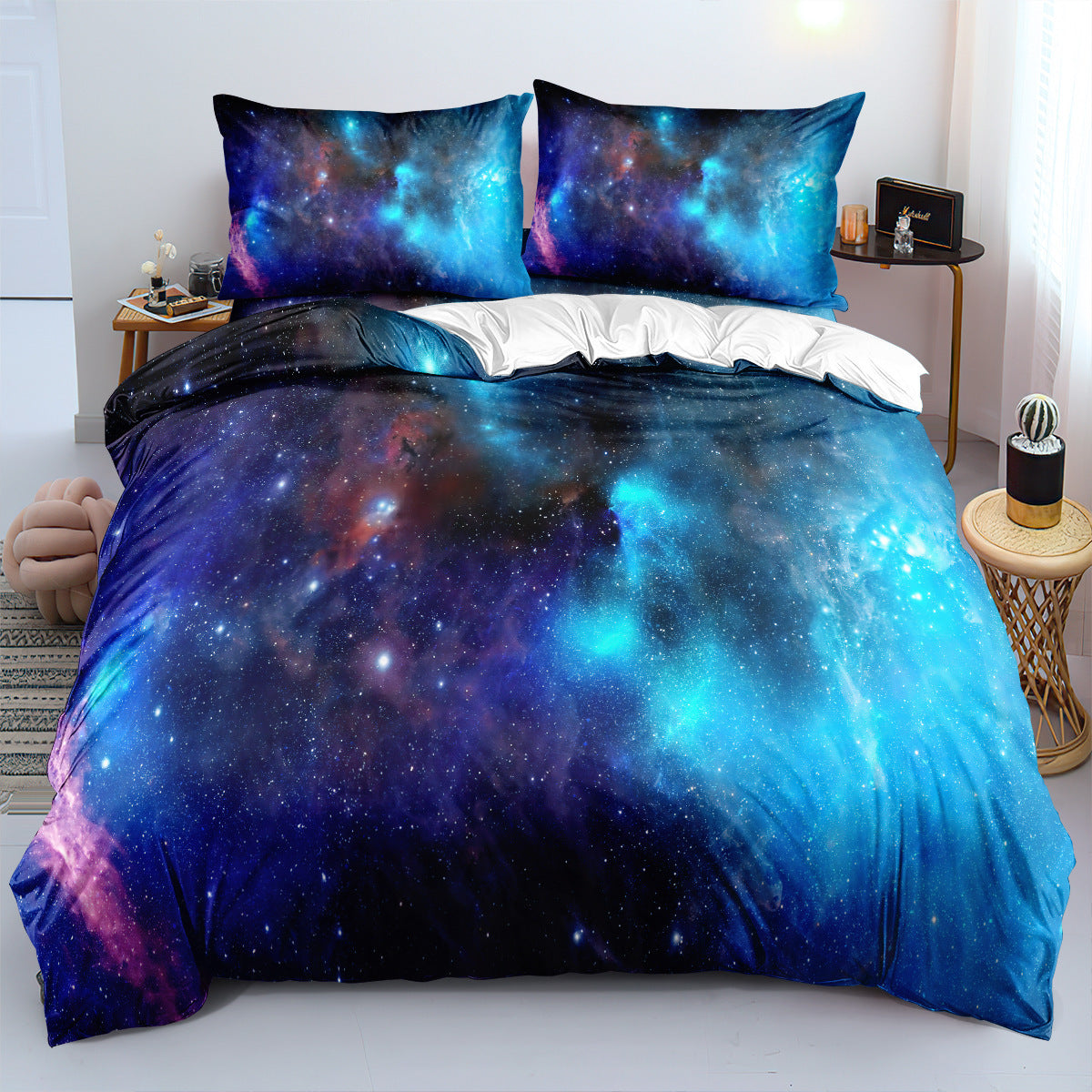 Beddings Digital Printed Three-piece Set