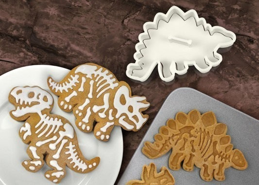 Dinosaur Biscuit Mould Sugar Craft Embossing Mold 3D Dessert Baking Mold Fondant Decoration Tool