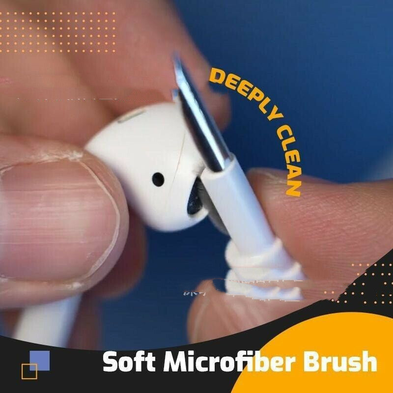 Bluetooth Earbuds Soft Cleaning Brush Wireless Earphone Washing Headphone Earplugs Cleaner Pen