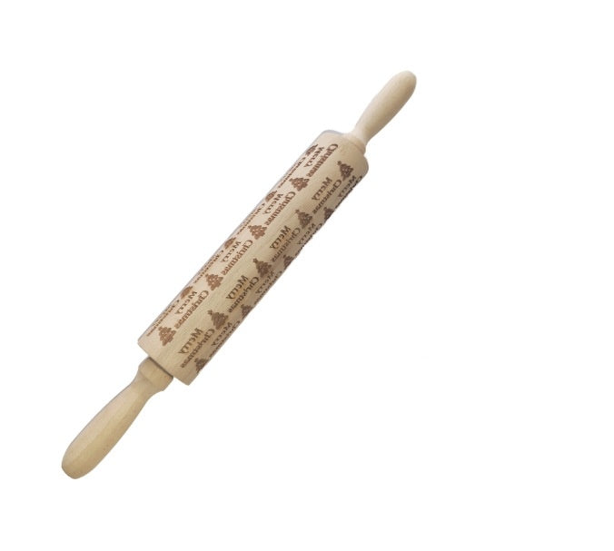 Rolling Pin Christmas Embossing