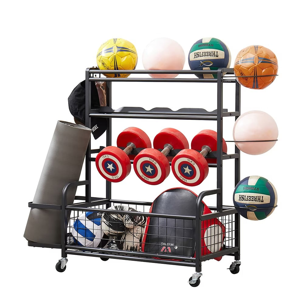 4-tier Metal Storage Shelves