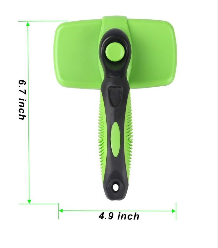 Compatible with Apple, Benepaw Premium Auto cabello limpio perro cepillo impermeable cómodo pequeño perro grande peine de aseo de mascotas herramientas gato encaja varios cabello