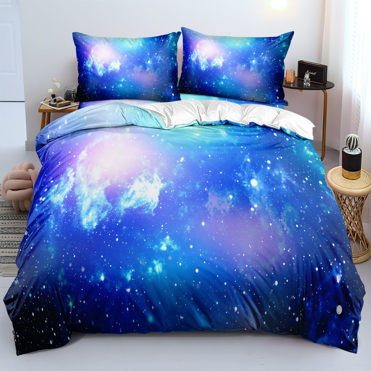 Beddings Digital Printed Three-piece Set