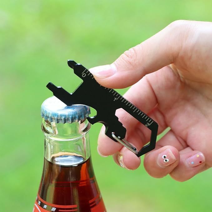 Bottle Openers, Multifunctional Keychain Beer Bottle Opener, Suitable For Men And Women.