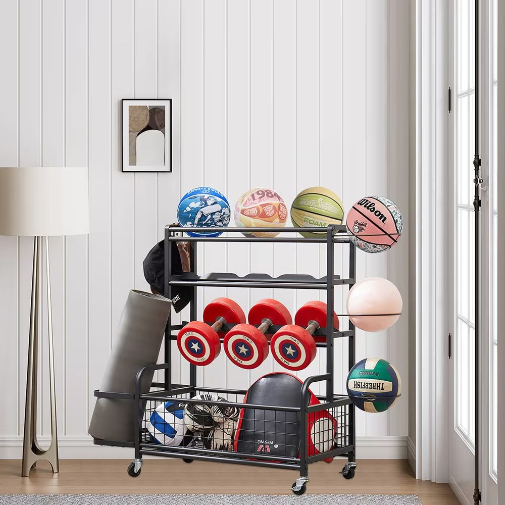 4-tier Metal Storage Shelves