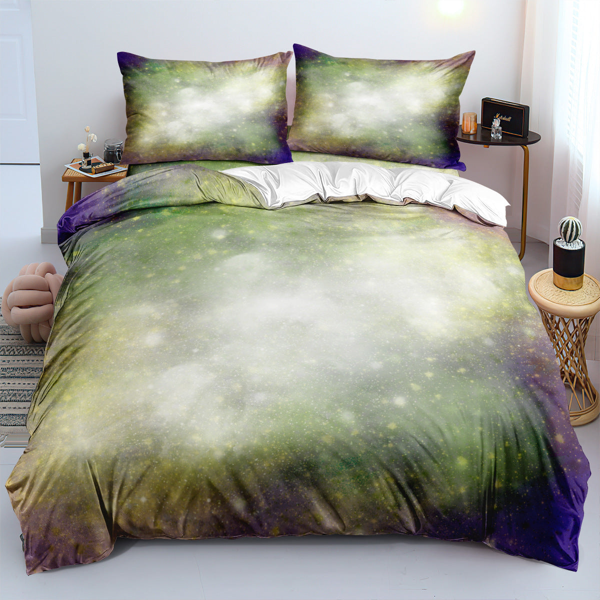 Beddings Digital Printed Three-piece Set