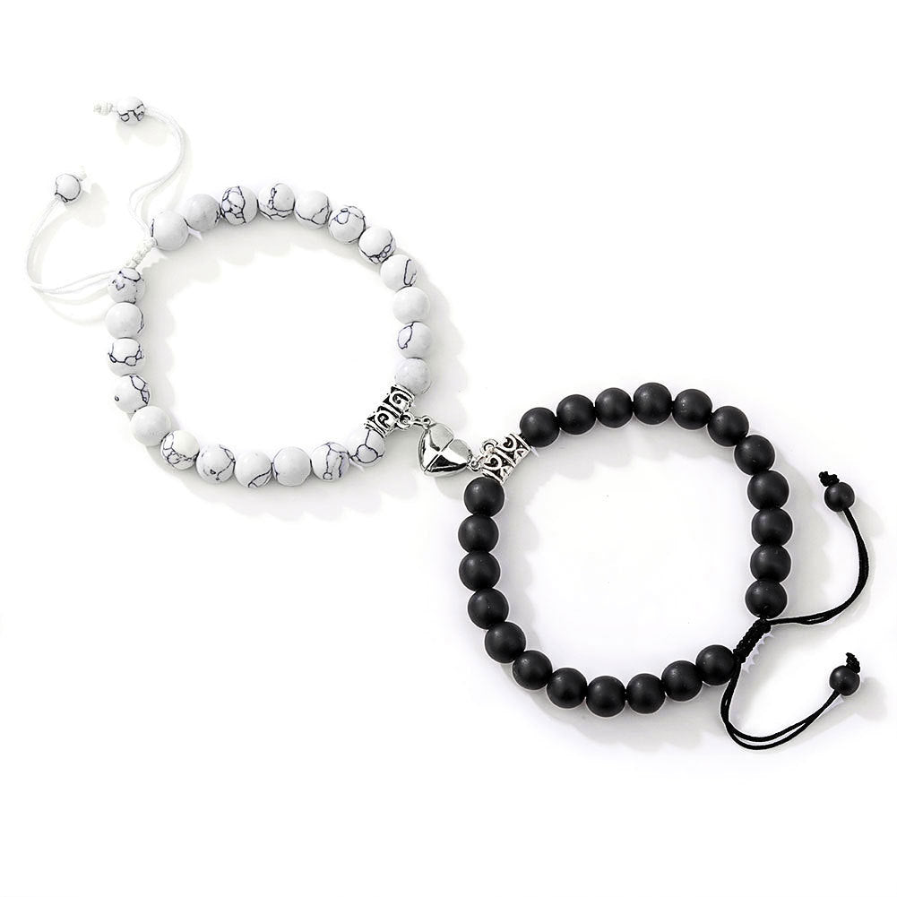 A Pair Of Magnetic Couple Bracelets Induce Vibration