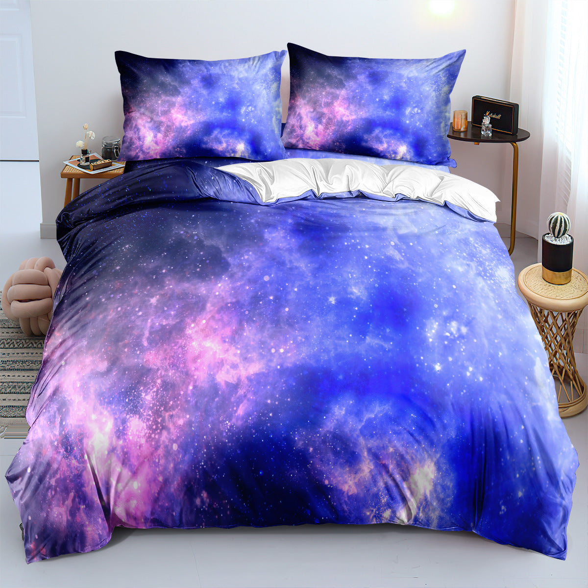 Beddings Digital Printed Three-piece Set