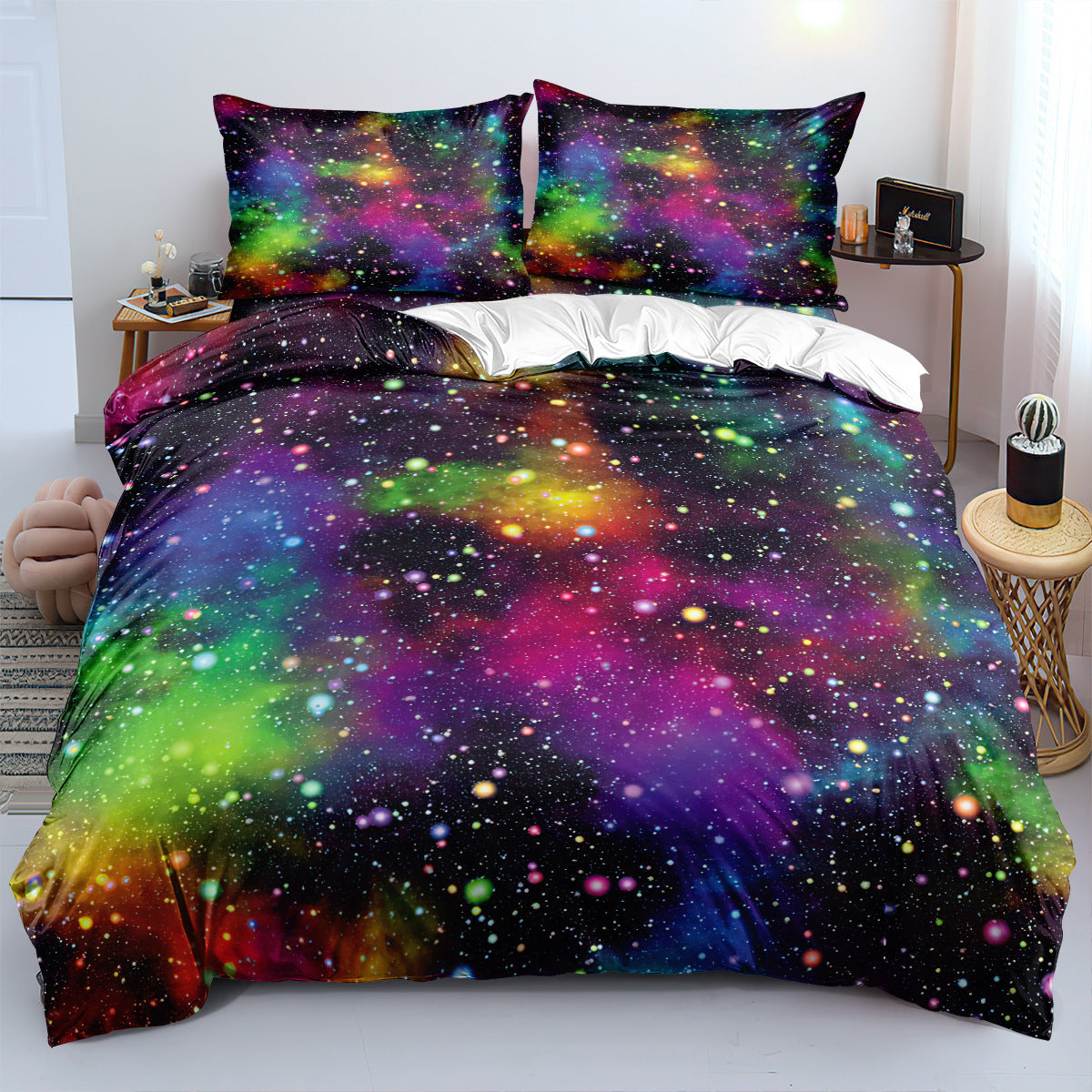 Beddings Digital Printed Three-piece Set