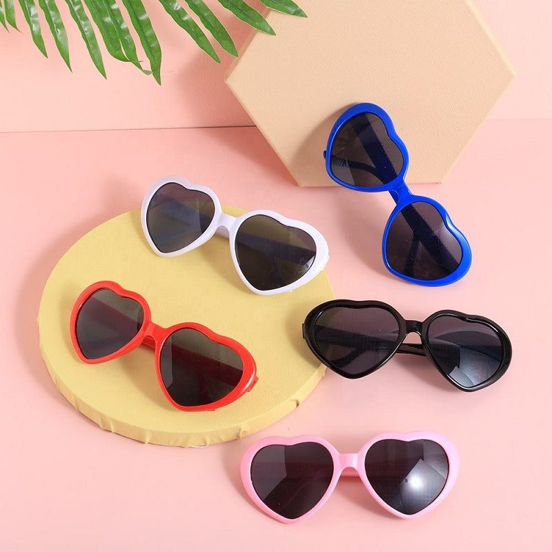 Heart Shape Special Effects Sun Glasses Fashion Women Gift Birthday Party Decoration