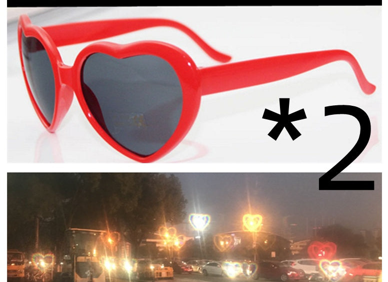 Night Lights Change Love Special Effects Glasses Sunglasses