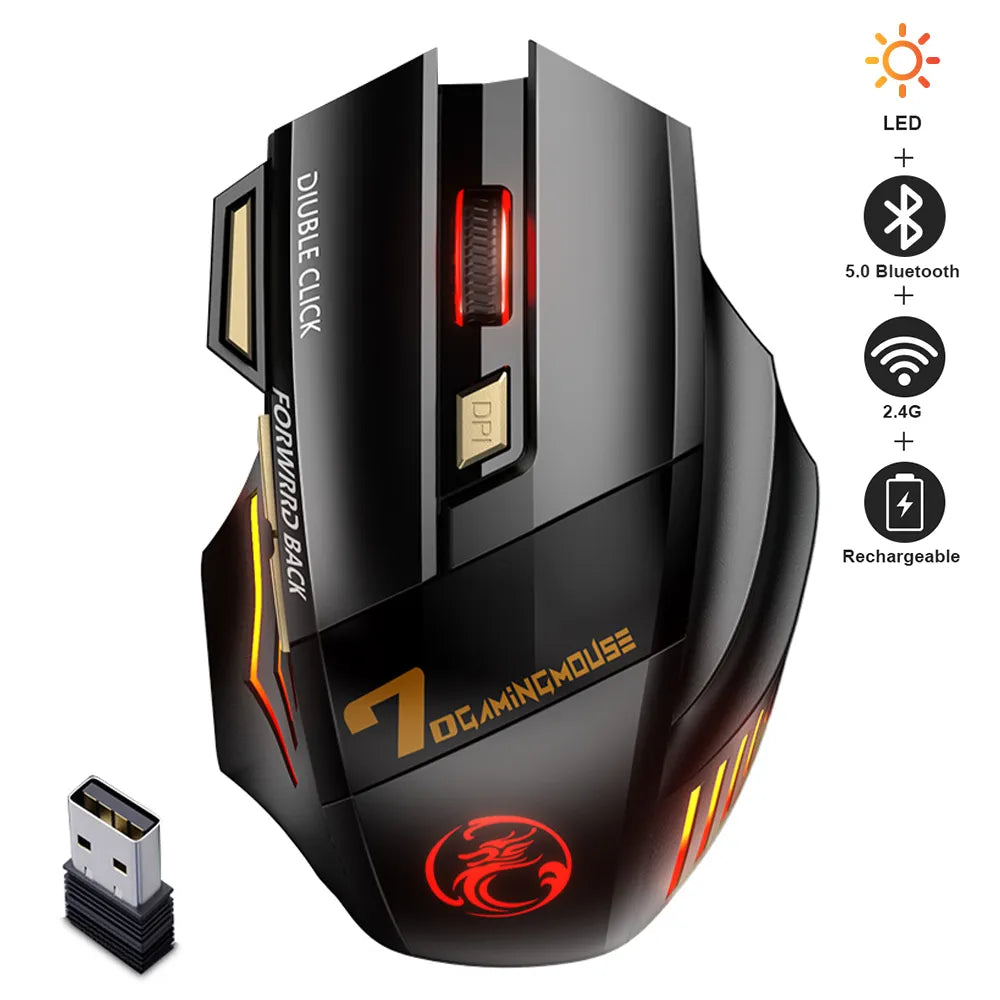 Rechargeable Bluetooth Wireless Mouse