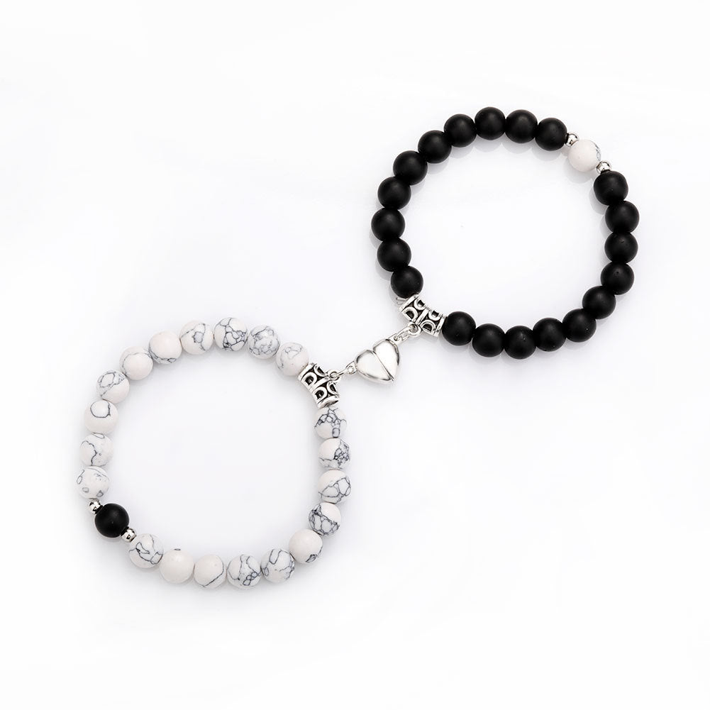 A Pair Of Magnetic Couple Bracelets Induce Vibration