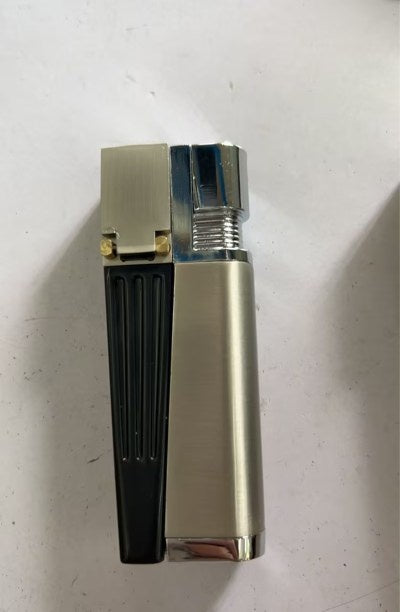 Encendedor Pipe Lighter Creative Foldable Metal Lighter Pipe Combination Portable Folding Pipe Lighter Smoking Men's Smoking Gadget