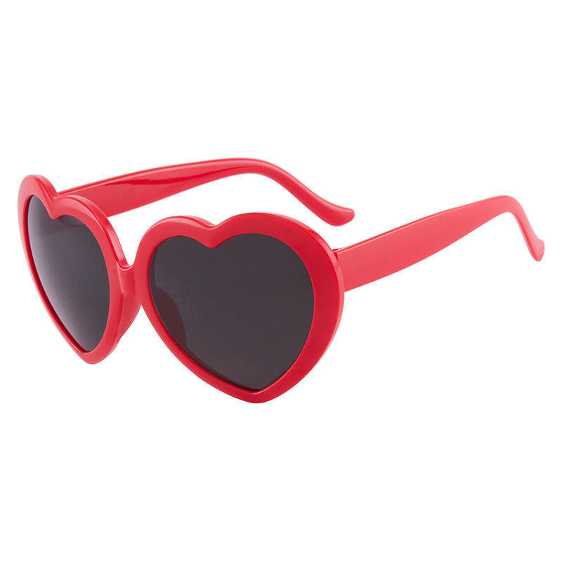 Heart Shape Special Effects Sun Glasses Fashion Women Gift Birthday Party Decoration