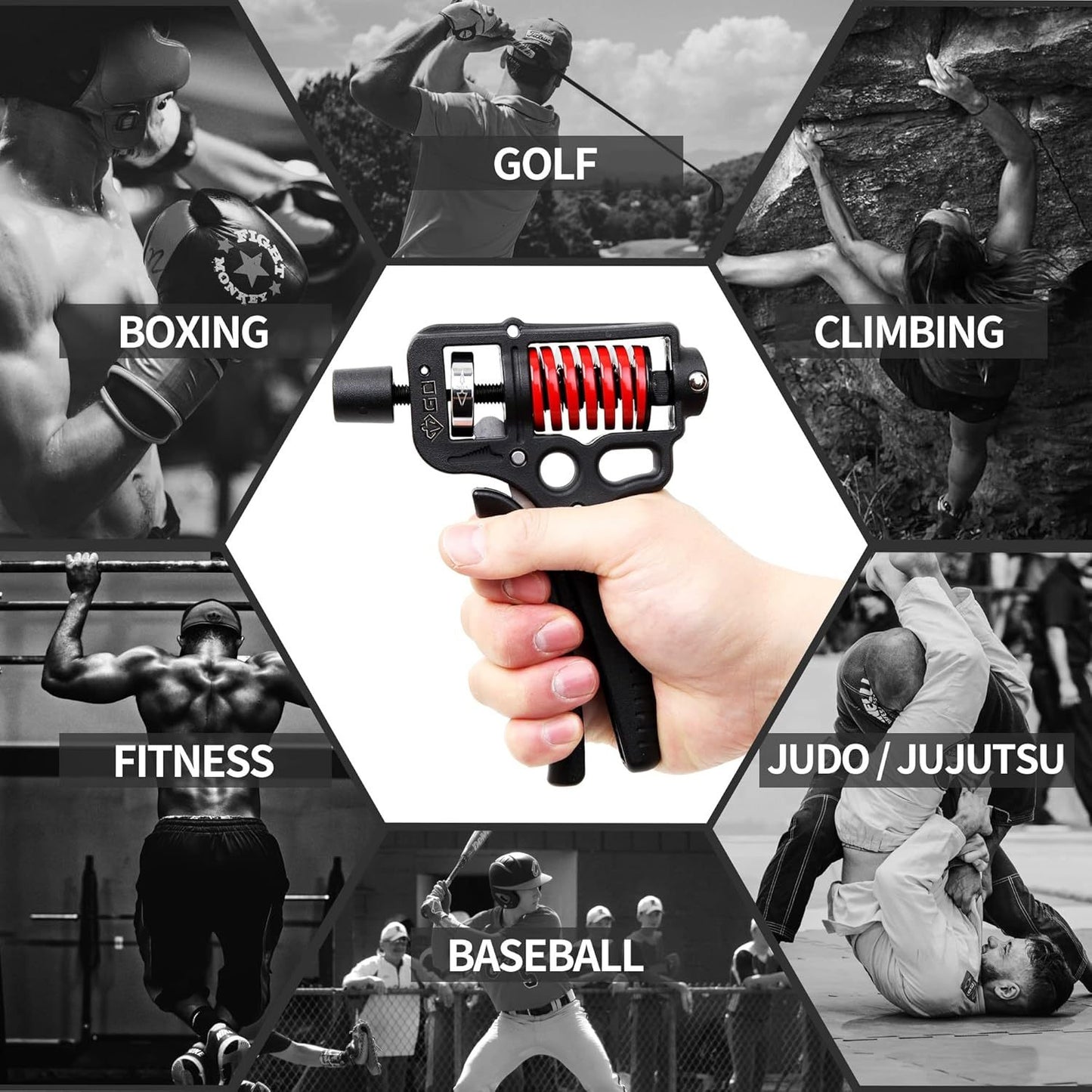 2024 New Hand Exerciser Grips For Strength Training, Wrist And Forearm Strengthener, Grip Strength For Man And Women Hand Grip Strength Trainer With Adjustable 44 To154lbs, Hand Squeezer Grip Strength